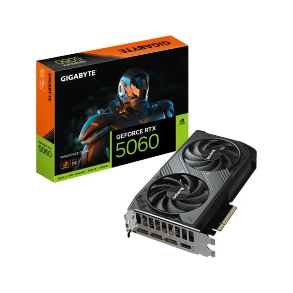 GIGABYTE GeForce RTX™ 5060 WINDFORCE OC 8G