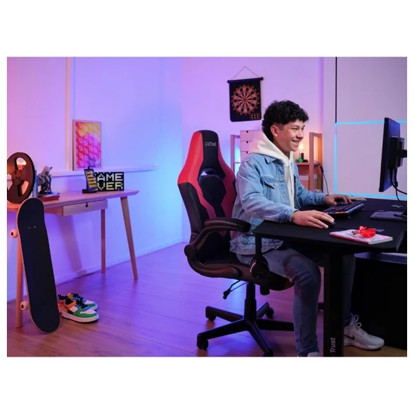 GXT703R RIYE GAMING CHAIR RED