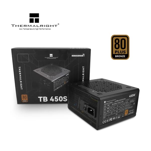 Thermalright TR-TB450S 450W 80 Plus Bronze Power Supply məhsul şəkli