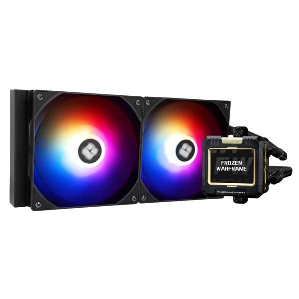 Thermalright Frozen Warframe 280 ARGB Black Liquid CPU Cooler məhsul şəkli