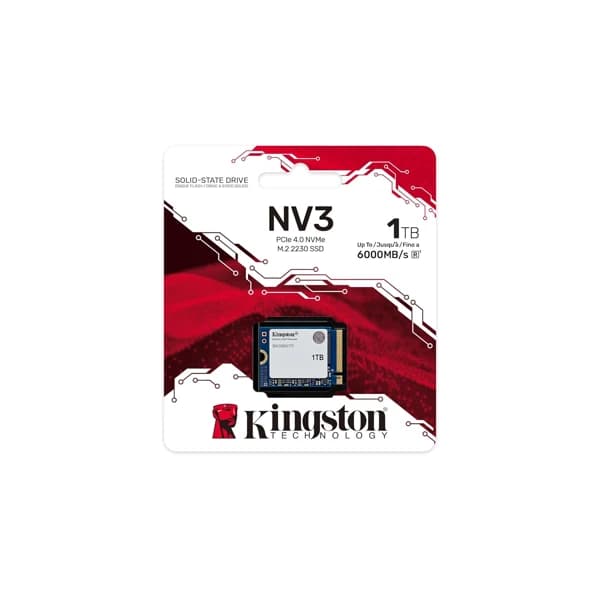 Kingston 1000G NV3 M.2 2230 PCIe 4.0 NVMe SSD PCIe 