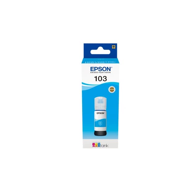 Epson 103 EcoTank Cyan ink bottle