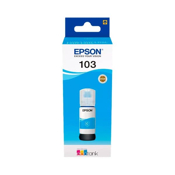 103 EcoTank Cyan ink bottle - 70ml