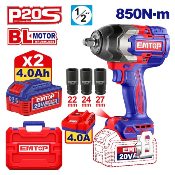 Cordless impact wrench ECIWL2085