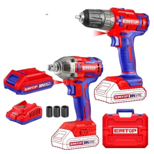 Cordless 2 pcs combo kit ECKL20072