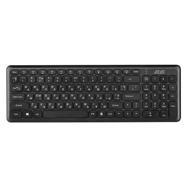 2E KS230 Wireless Black Keyboard