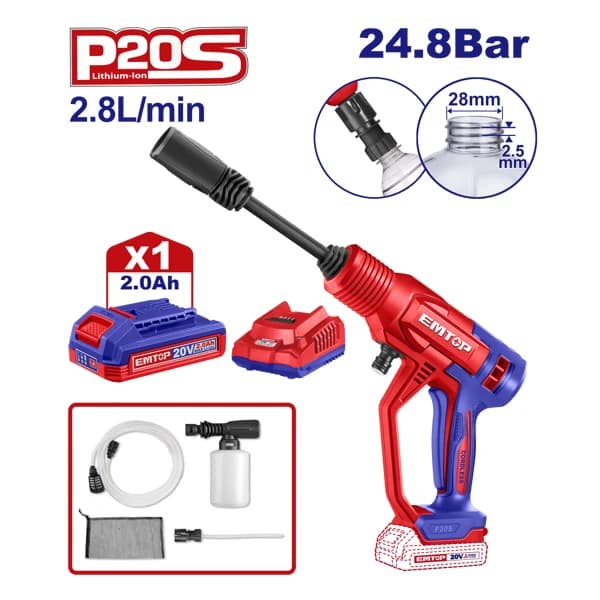 Cordless pressure washer ELPW20362