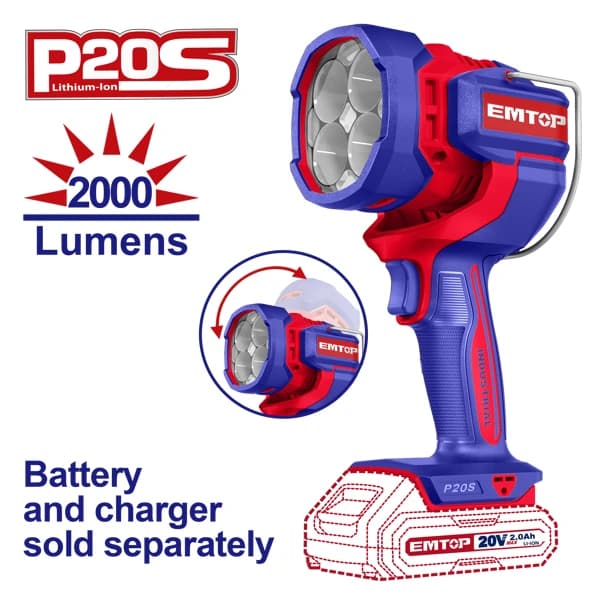 Cordless work lamp ELWLI2088