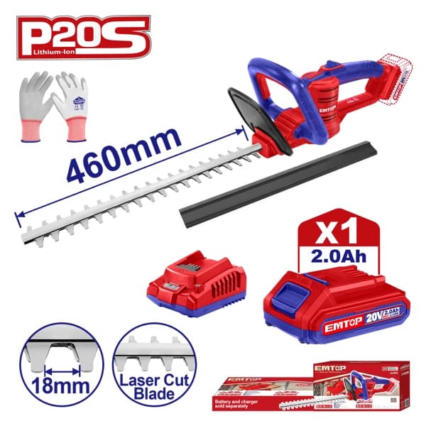 Cordless hedge trimmer ELHT204611