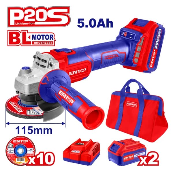 Cordless angle grinder ELAG2011582