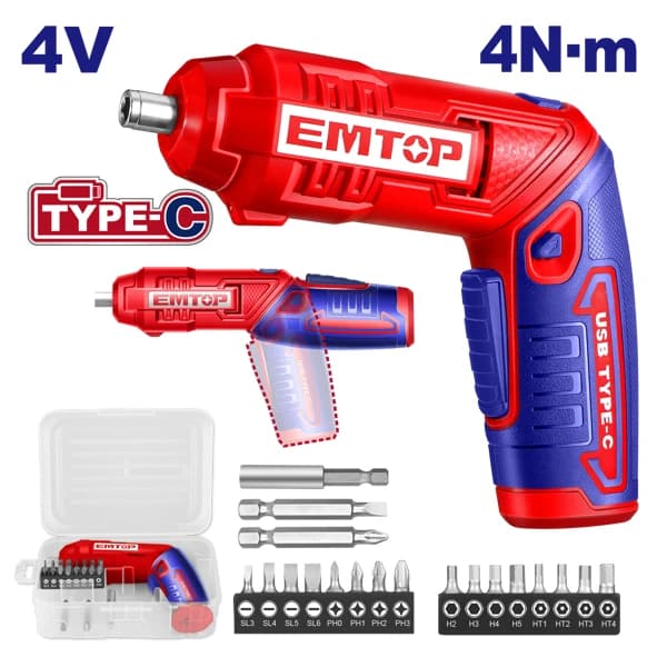 Cordless screwdriver ECSR0408