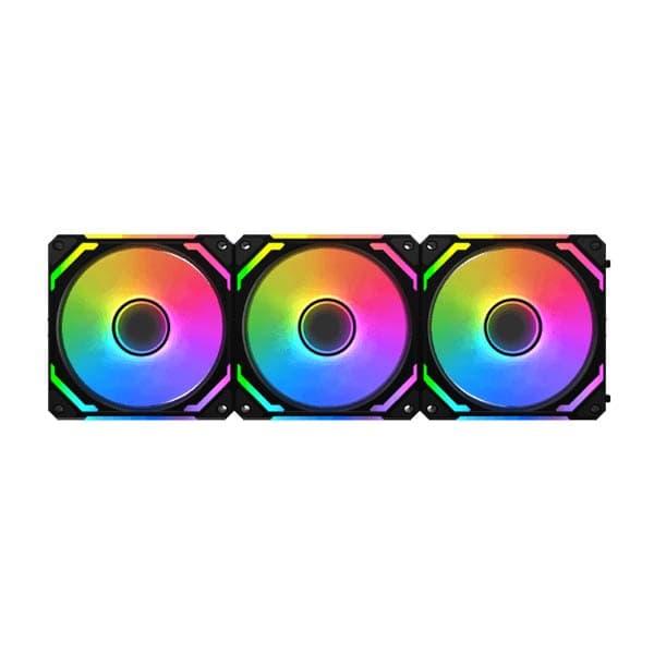Xigmatek Starlink Ultra 3-Pack Black Case Cooler
