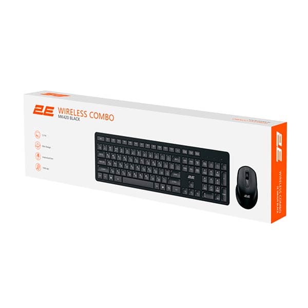 2E MK420 Membrane WL EN/UK/RU Black 2E-MK420WB