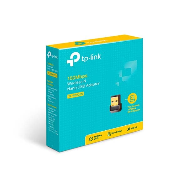TP-Link TL-WN725N 150Mbps Wireless N Nano USB Adapter