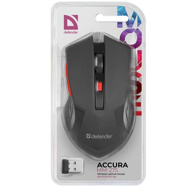 Defender Accura MM-275 Wireless optical mouse 52275