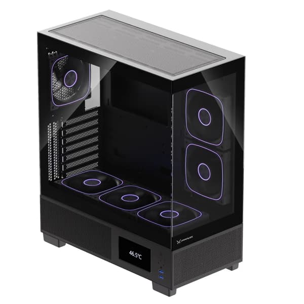 FPMAX Diamond E1 Nova Black PC Case məhsul şəkli