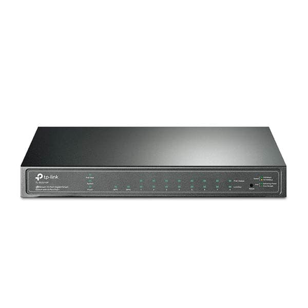 TP-Link TL-SG2210P JetStream 10-Port Gigabit Smart Switch with 8-Port PoE