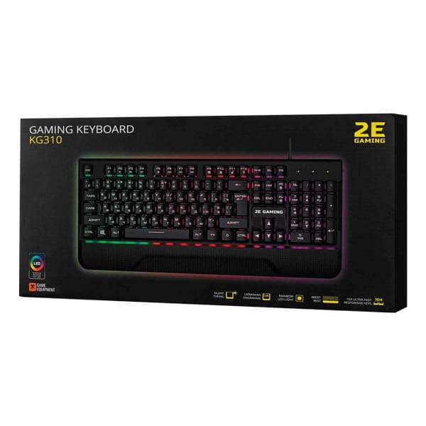 2E KG310 LED Black Gaming Keyboard