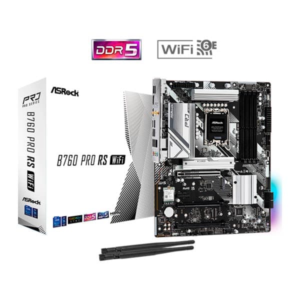 ASRock B760 Pro RS WiFi DDR5 Motherboard
