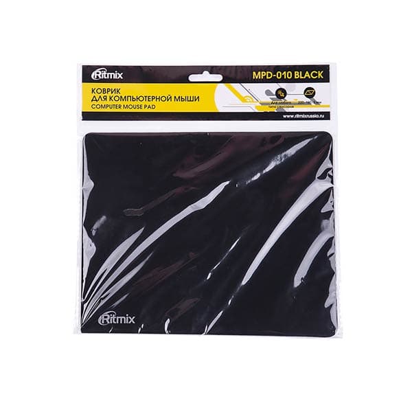 Ritmix MPD-010 Black Mouse Pad