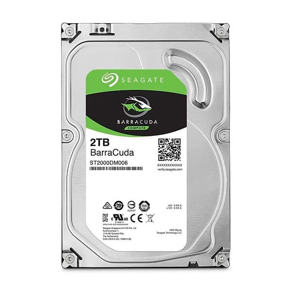Seagate 2TB Barracuda Sata HDD