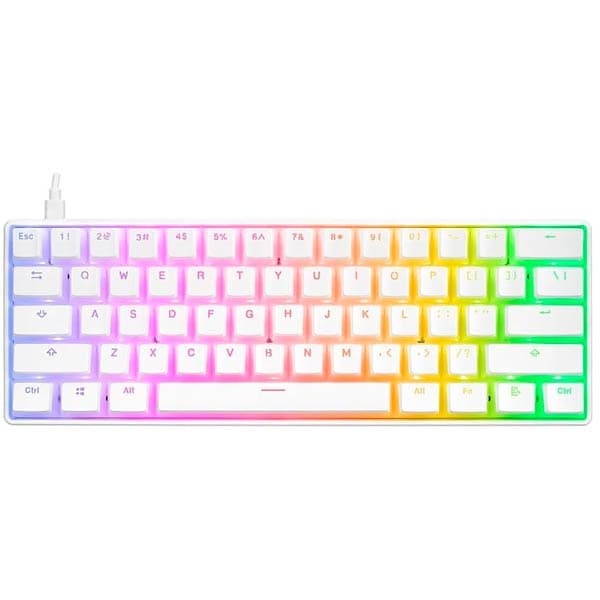 Rampage KB-R135 Parvus White Gaming Keyboard