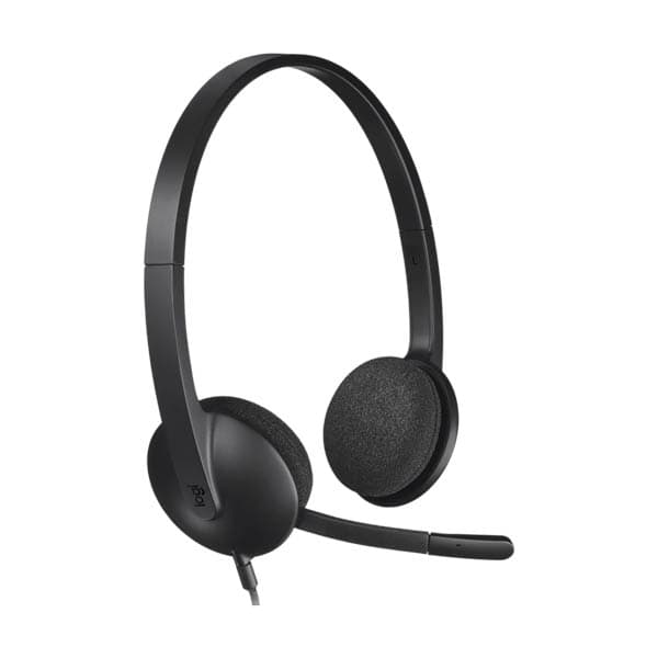 LOGITECH Corded USB Headset H340  - BLACK 981-000475