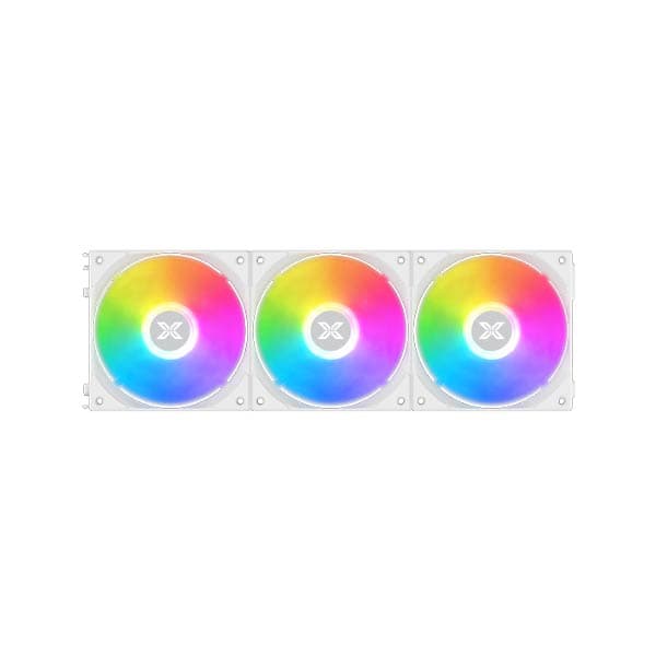 Xigmatek Starlink Ultra Arctic 3-Pack White Case Fan