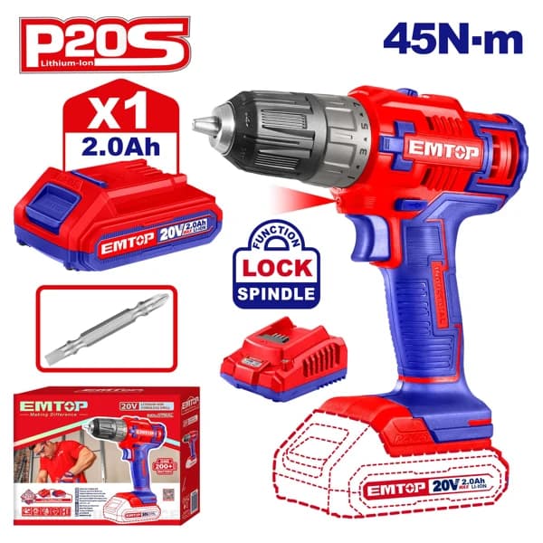 Cordless drill ECDL6200118