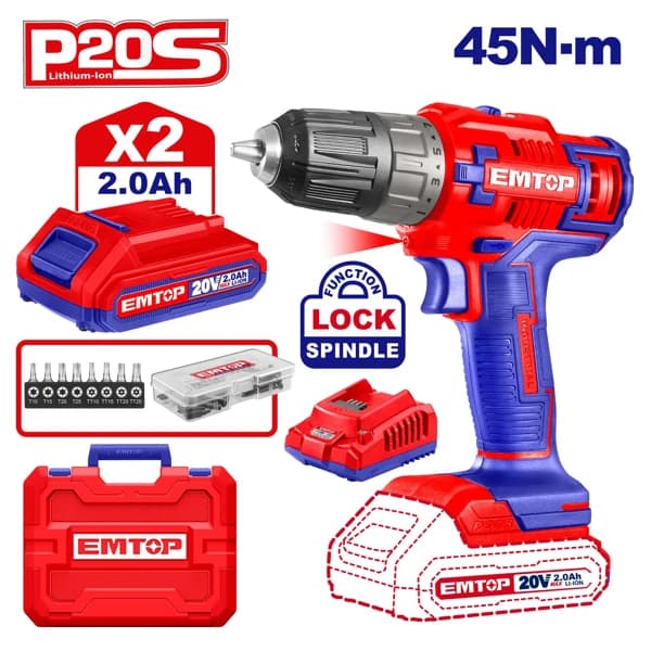 Cordless drill ECDL200528