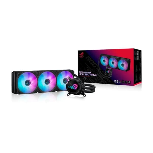 ASUS ROG Strix LC III 360 ARGB liquid CPU cooler 90RC00W1-M0UAY0 məhsul şəkli