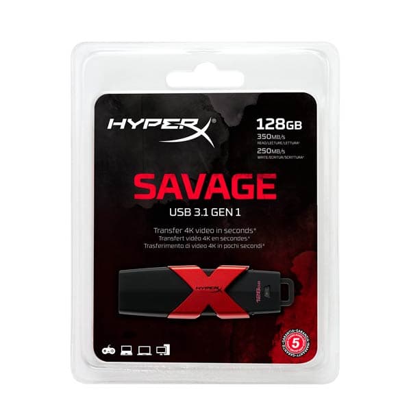 Kingston HyperX Savage 128GB USB Drive