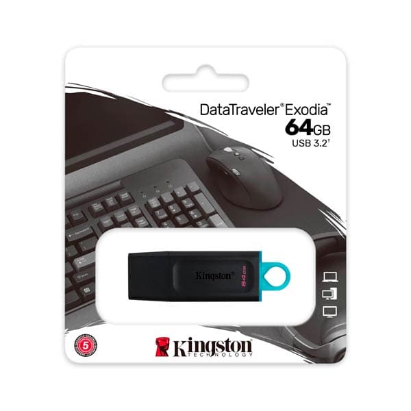 Kingston DataTraveler Exodia 64GB Flash Drive