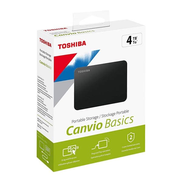 Toshiba Canvio Basics 4TB External HDD 