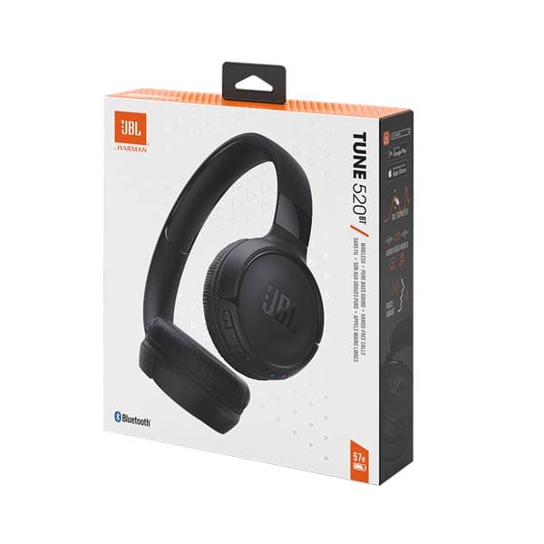 JBL T520BT Wireless Black Headphones