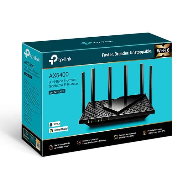 TP-Link Archer AX73 AX5400 WiFi Router