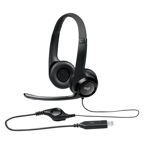 LOGITECH Corded USB Headset H390 - EMEA 981-000406