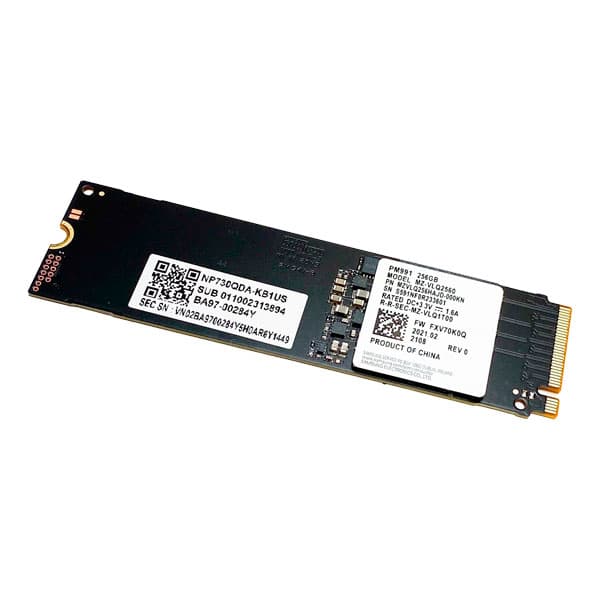 Samsung PM991a 256GB NVMe M.2 SSD