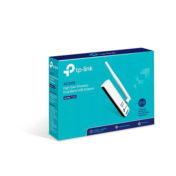 TP-Link - ARCHER T2UH AC600 Wireless USB Adapter