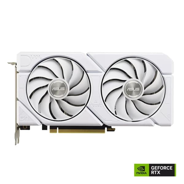 ASUS Dual GeForce RTX™ 4060 EVO White OC Edition 8GB GDDR6 məhsul şəkli