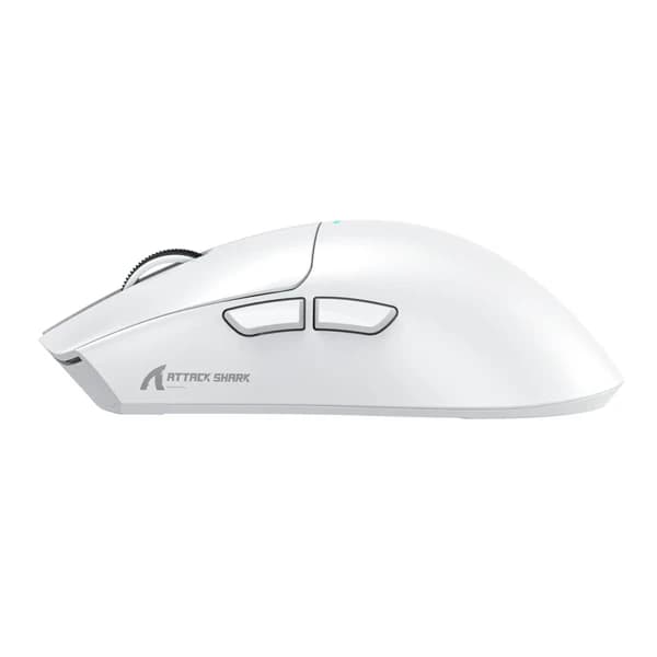 ATTACK SHARK X11 White Wireless Gaming Mouse məhsul şəkli