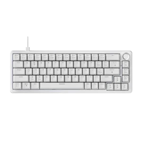 Ajazz AK690 White Keyboard məhsul şəkli