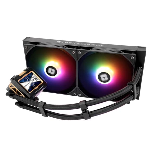 Thermalright Frozen Warframe 280 ARGB Black Liquid CPU Cooler məhsul şəkli
