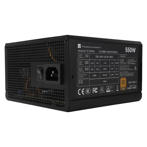 Thermalright TR-TB550S 550W 80 Plus Bronze Power Supply məhsul şəkli