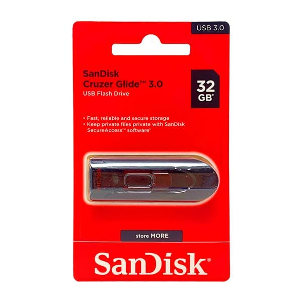 SanDisk Cruzer Glide 32GB USB Flash Drive