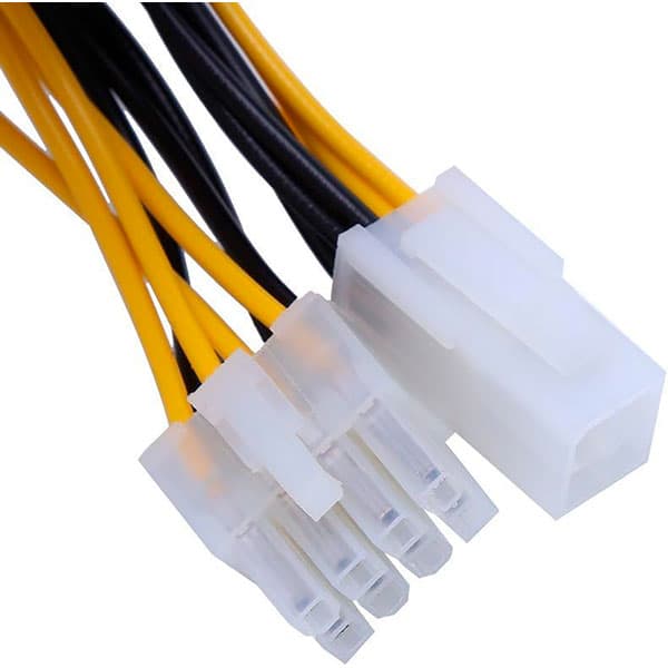 4 Pin to 8 Pin CPU Power Cable