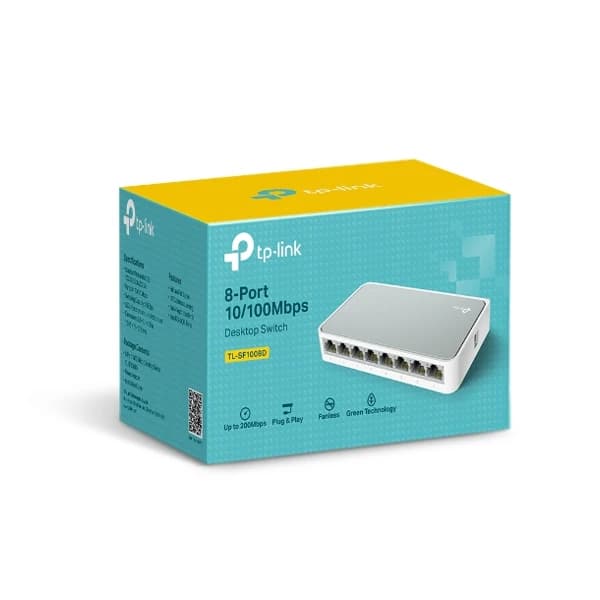TP-Link TL-SF1008D 5-Port 10/100Mbps Ethernet Switch