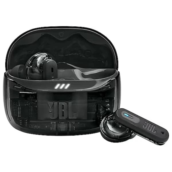 JBL Tune Beam 2 Ghost Black Headphones JBLTBEAM2GBLK