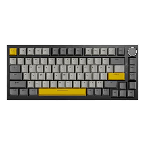 Ajazz AK820 Gray-White-Yellow məhsul şəkli