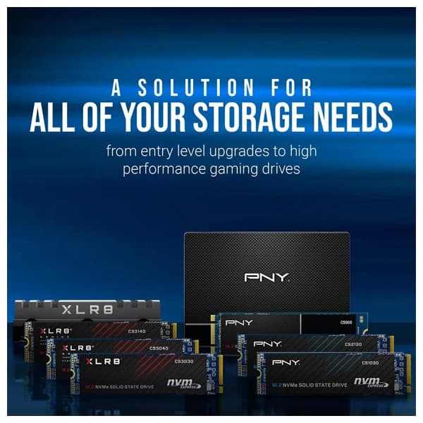 PNY CS900 2.5'' SATA III 500GB SSD məhsul şəkli